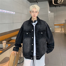 24款男士水洗工装牛仔夹克外套上衣N1077/P98，男装夹克，星座202