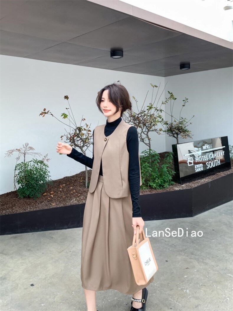 三件套套装，女装职业装，澜色调