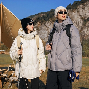 新标90白鸭绒冬季羽绒服连帽短款外套 A436-9225-P255359图片