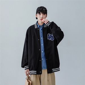 25款棒球领简约情侣款 夹克上衣宽松外套JK328/P90图片