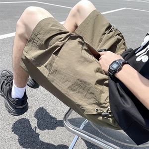 休闲短裤男韩版潮流大口袋个性2024夏季速干裤ins五分裤K3995-P35图片