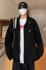 现货秋季哈灵顿工装短款牛仔外套男品质夹克女JK22-P78控118，男装夹克，星座205-5