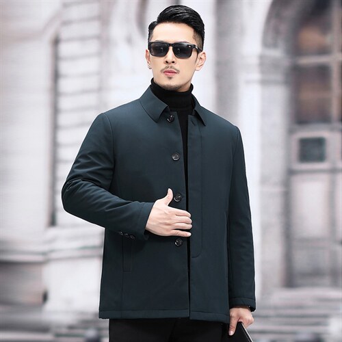 冬季中年男棉衣加厚冬装中年男士翻领棉服爸爸外套SFT81738-P195,男装棉衣,电商B212（原钱塘6029）