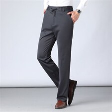中年商务休闲男士西装裤2023春秋新款男装宽松直筒免烫长裤子，男装西裤，电商B212（原钱塘6029）