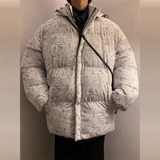 港风2026新品冬季宽松情侣装男装棉衣棉服冬装加厚外套D004-P85，男装棉衣，星座717
