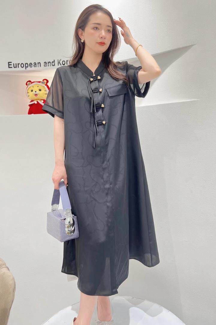 夏季新款连衣裙，女装连衣裙，起奢(7F)