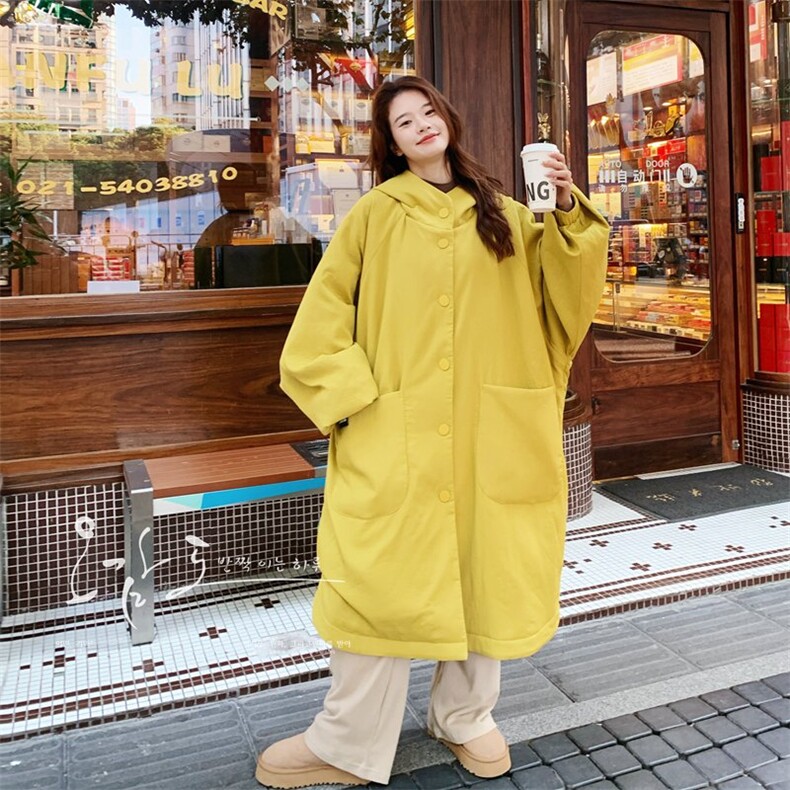 【大货已出】标90白鸭绒姜黄巫师帽羽绒服2C137-8165-P295K418,女装羽绒服,2C137