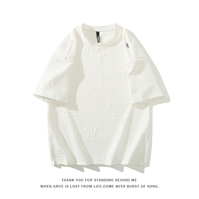 2023夏季新款面料：96.8%聚酯纤维3.2%氨纶T171-P45,男装T恤,电商A082