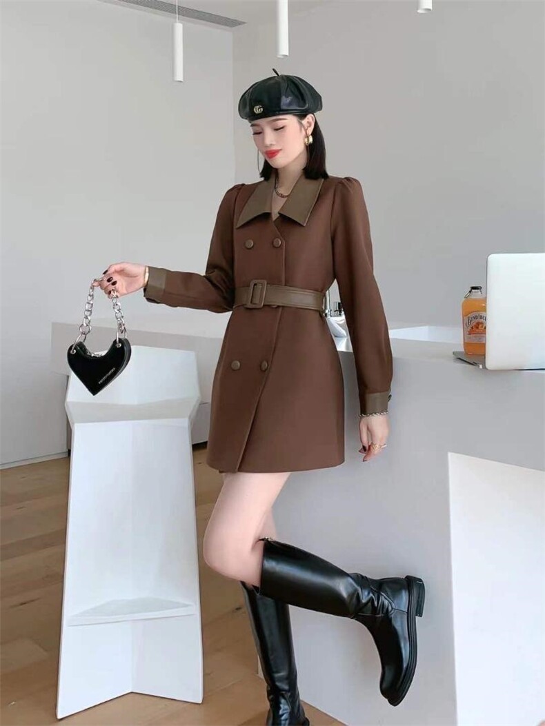 ，收腰时装设计外套，四个尺码[现货]，其它，依柏璐