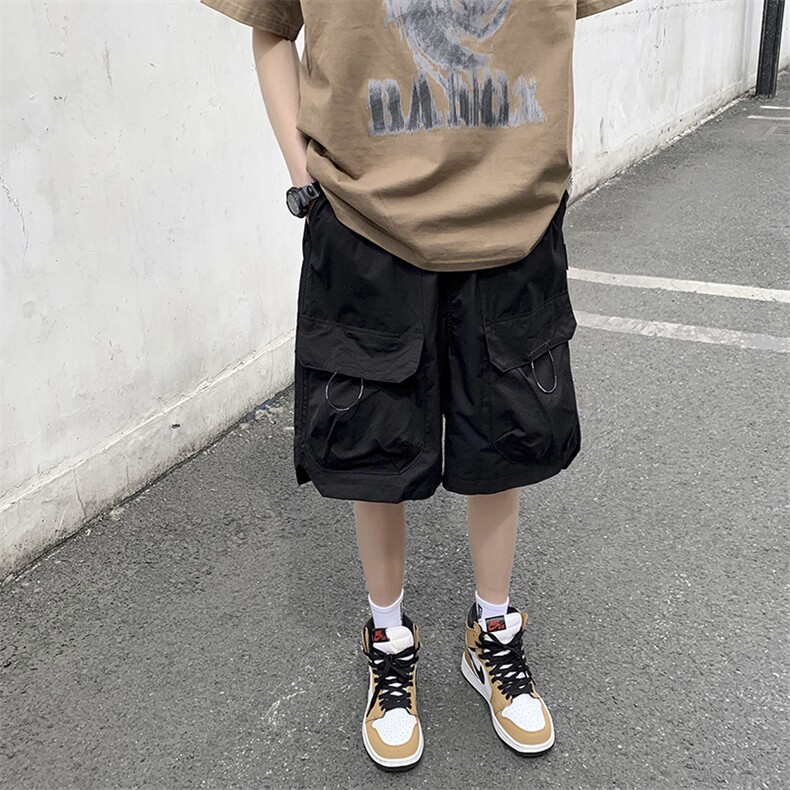 23年高街男士工装短裤五分裤A210-DK16-P55,男装牛仔裤,电商A210