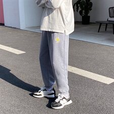 港风休闲裤男韩版潮流宽松束脚裤百搭运动卫裤NK04-P50，男装休闲裤，星座1501