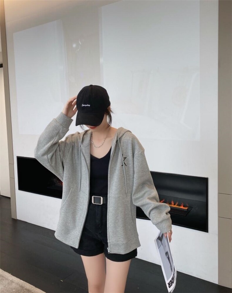 卫衣外套，女装卫衣/绒衫，SUGAN