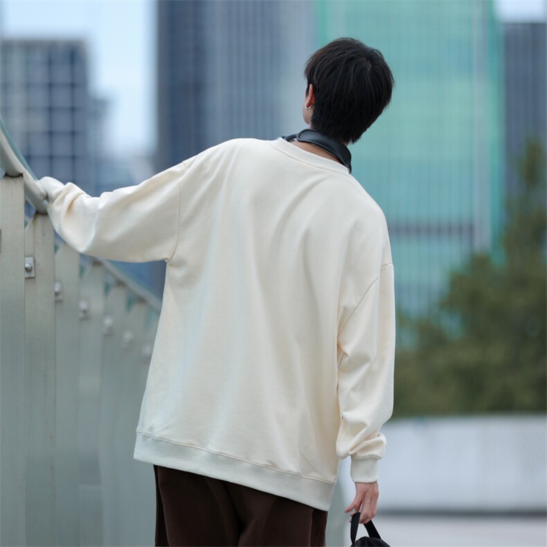 秋季圆领发泡卫衣大码长袖上衣618A-WY24-P4058,男装卫衣,星座914-4
