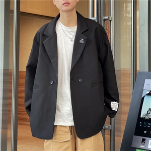 西装外套男港风痞帅小西服休闲D325 F26 P65图片