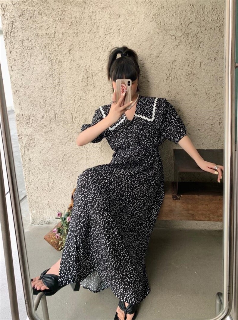 碎花连衣裙，女装连衣裙，大图 DTU