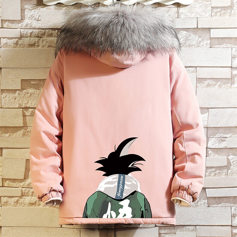 MM482005-P130冬季大毛领棉衣男士大码加厚棉袄男棉服砖墙,男装棉衣,电商A040A