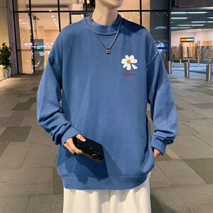 M18059-P45加绒款-P65半高领毛衣男士大码针织衫男毛线衣男,男装针织衫/毛衣,电商A040