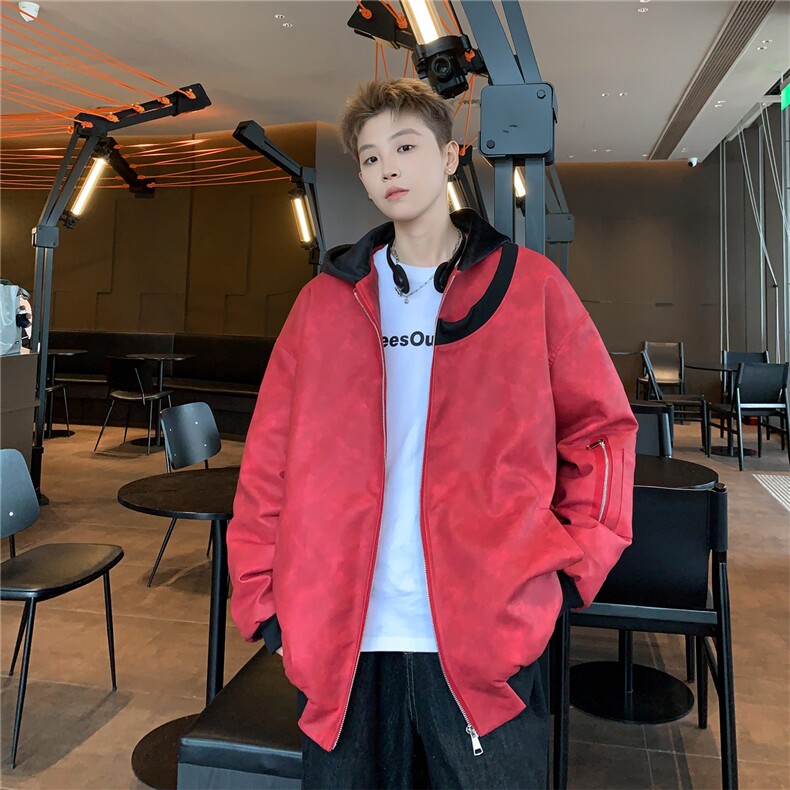 绗棉特批100控158178美式连帽机车棉服棉衣面包服外套男MY245,男装棉衣,电商B370