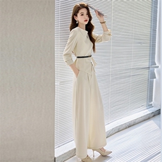 喜婆婆婚宴装2025新款春季年轻洋气质结婚妈妈礼服时尚阔腿裤套装，女装套装/套裙，火爆靓佳人