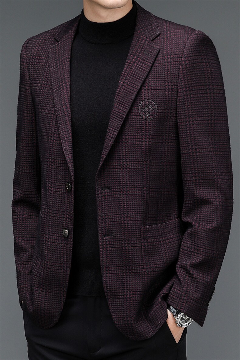 Y5638钱塘2020-2秋冬季新款时尚休闲男士西装外套潮流西服P150,男装西服,钱塘207-2