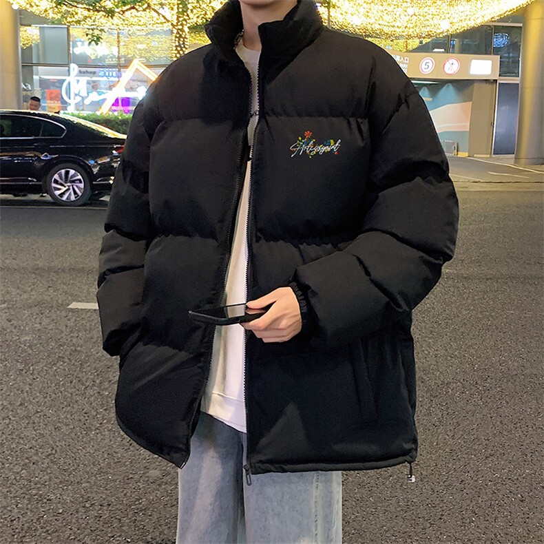 港风抖音直播得物高品质宽松面包服棉衣外套M1162P65,男装棉衣,电商C408-1(原B339-1)
