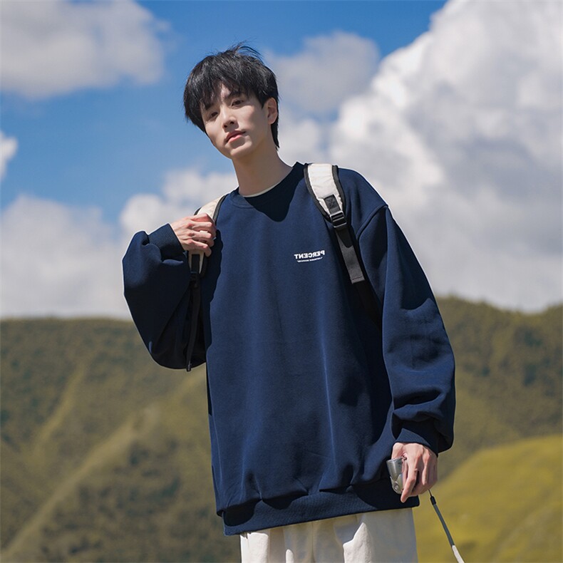 B225-A6460-P46-X58--印花圆领卫衣-100聚酯纤维,男装卫衣,电商B225