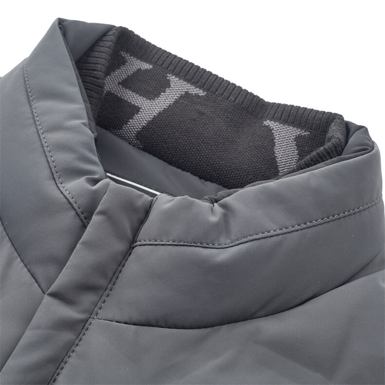 中年男士爸爸冬装羽绒服短款2024新款中老年人冬季外套鸭绒服立领,男装羽绒服,电商B212（原钱塘6029）