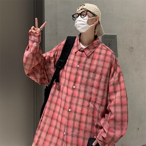 男秋季新款长袖衬衫外套C361 P36图片