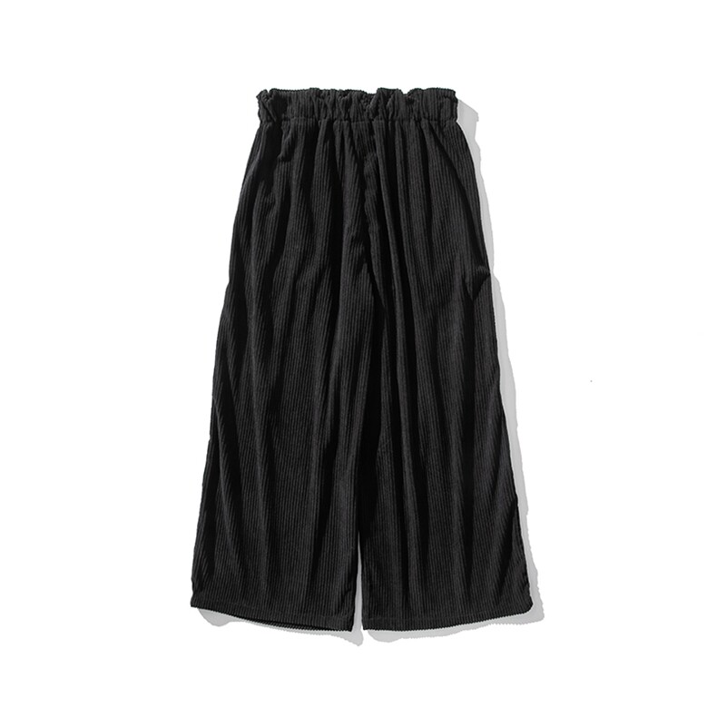 白底平铺秋装大码日系复古灯芯绒阔腿裤哈伦休闲裤男女k273/P70,男装休闲裤,钱塘713