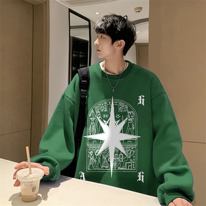 抖音供货、复合重磅360克现货圆领卫衣宽松 D223A-YL2320-特P28图片