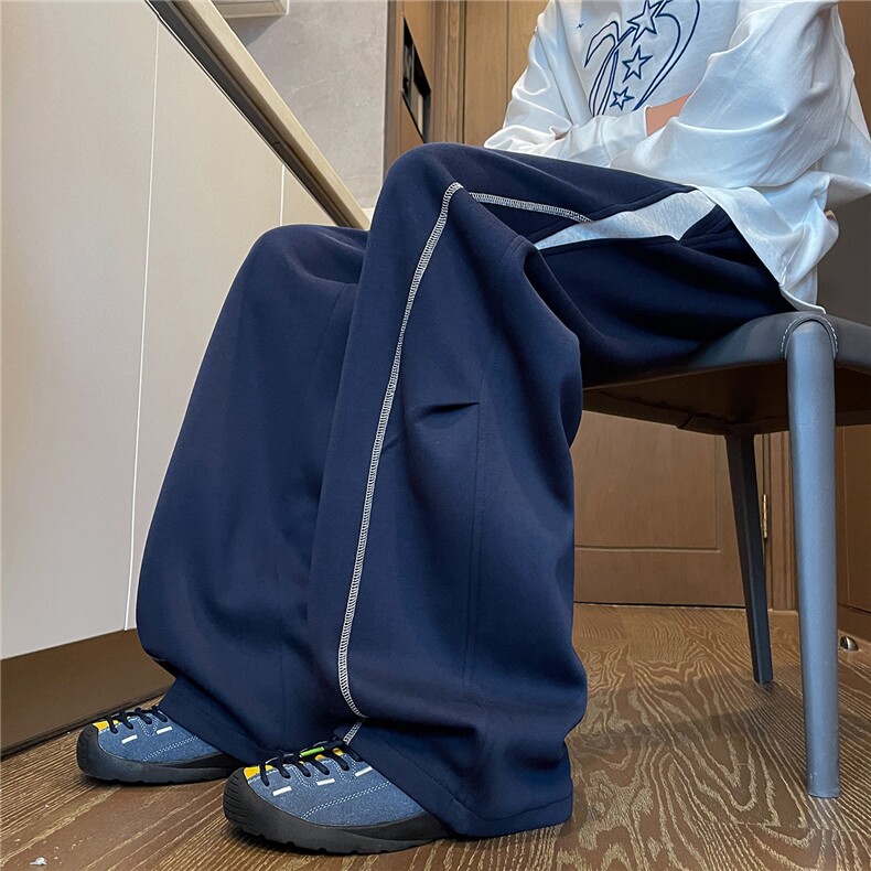 2026春季直筒裤男宽松休闲裤子KZ637-P50,男装休闲裤,星座308B-2