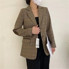 秋季新款金纺西装，女装西装，XIMO 熙茉