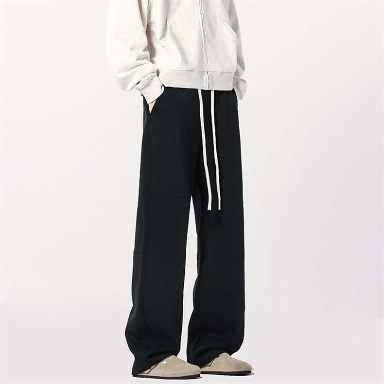 B258-K9973-P55控78抖音品质卫裤面料成分65%棉35%聚酯纤维,男装休闲裤,电商B258