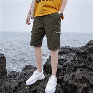 短裤男士裤子潮流夏季潮牌外穿宽松薄款五分休闲裤工装裤S501图片