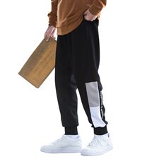2021哈伦裤韩版潮流九分裤休闲裤修身小脚裤学生运动裤K1727-P35，男装休闲裤，星座217-4