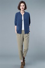 2021年春季新款潮韩版宽松显瘦百搭套装女休闲两件套装裤子洋气，女装套装/套裙，简韵佳