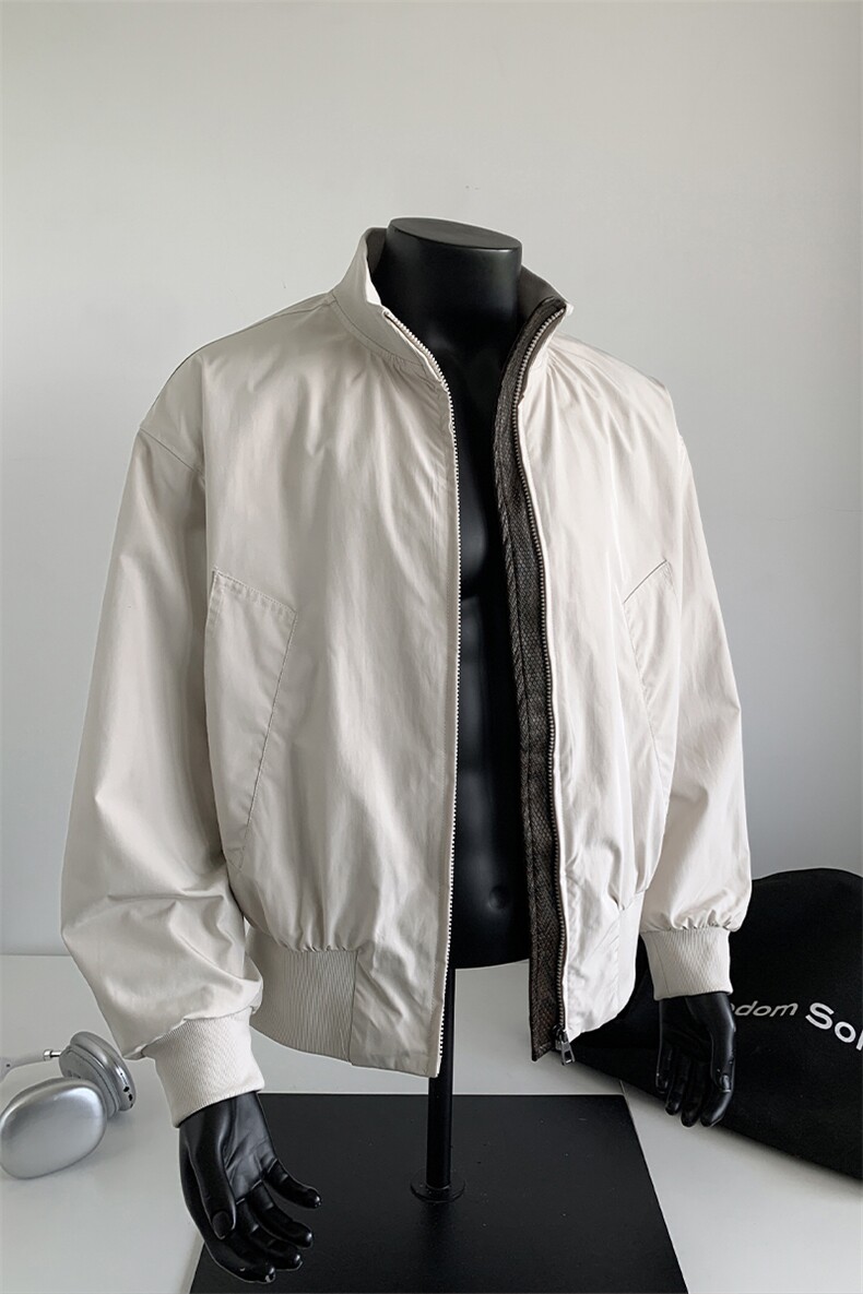 蛇年限定痞帅高街宽松机车cleanfit短款夹克外套J5217-特P45控98,男装夹克,电商A001-1