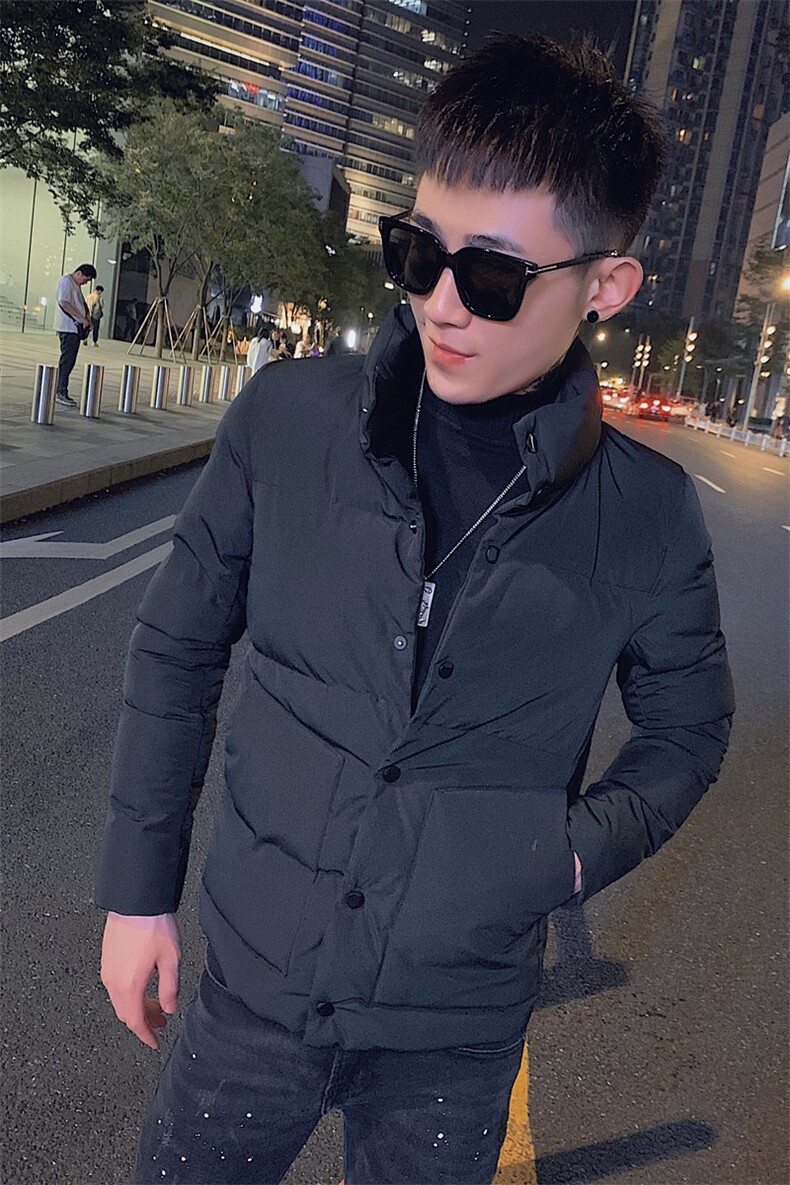 312A-A8810-P125冬季社会小伙立领棉衣外套韩版潮流棉服A,男装棉衣,星座312A-5