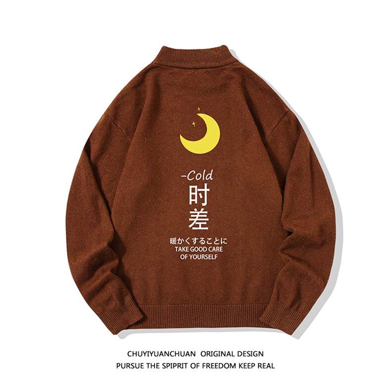 M18047-P45加绒款-P65半高领毛衣男士大码针织衫男毛线衣男白底,男装针织衫/毛衣,电商A040A
