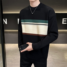 9662P85秋冬季新款男士套头毛衣M-3XL，男装针织衫/毛衣，星座414（原B263）