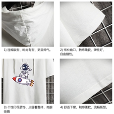 LD54158-P45连帽短袖t恤男大码胖子带帽五分袖中袖网格挂拍，男装T恤，电商A040A