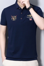 polo衫短袖男夏季潮牌2023新款半袖上衣宽松翻领t恤男，男装T恤，电商B212（原钱塘6029）