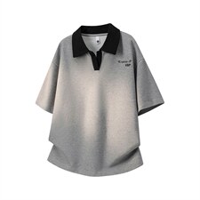 2026美式重磅冰感Polo领短袖T桖春夏DX2622特P33控69，男装T恤，电商B208