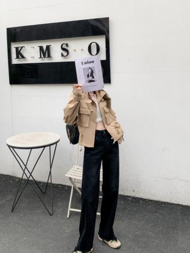 【21ss春一波】短款风衣小外套FQ30W,女装风衣,西子季