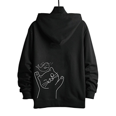 KS21133-P38加绒款-P43连帽开衫卫衣男运动外套大码班服网格，男装卫衣，电商A040A
