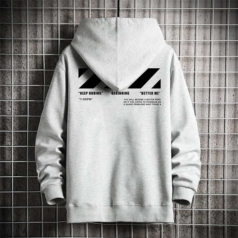 KS21128-P38连帽开衫卫衣男运动外套大码班服网格挂拍,男装卫衣,电商A040A