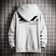 KS21128-P38连帽开衫卫衣男运动外套大码班服网格挂拍，男装卫衣，电商A040A