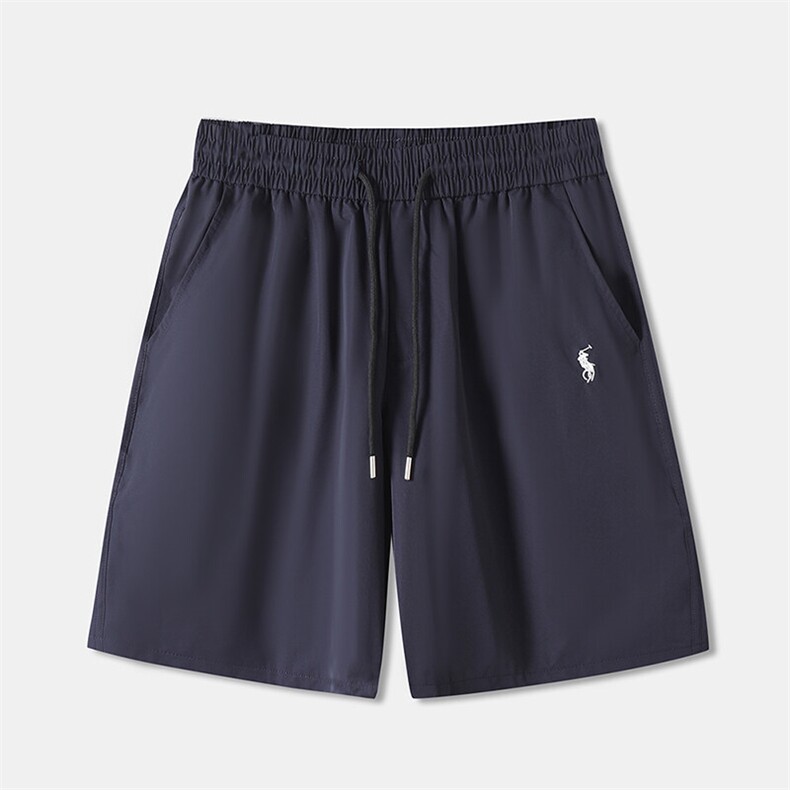 男士夏季外穿短裤美式休闲战马刺绣轻奢简约五分裤欧美潮牌短裤男,男装牛仔裤,星座505-2（原电商A260-1)