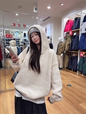 美式连帽套头针织衫男女冬季外穿慵懒风宽松毛衣潮LMY9588-p64，男装针织衫/毛衣，星座1008