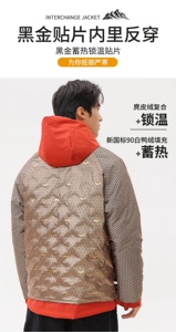 2025年秋季拉链长袖修身型连帽新品冲锋羽绒王时尚百搭简约大方图片